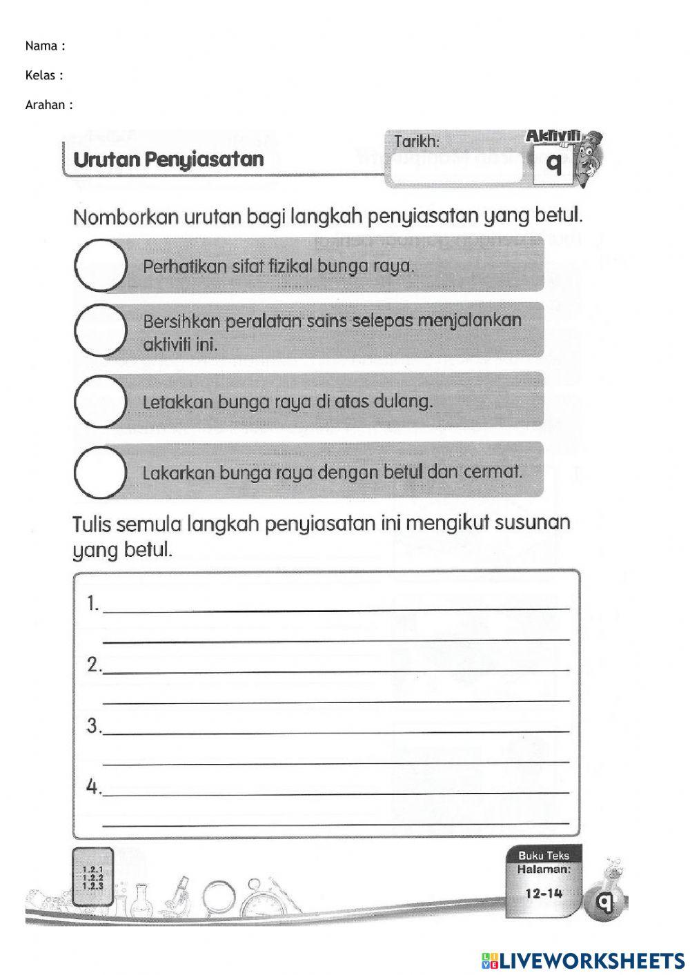 Kemahiran Manipulatif Tahun 2