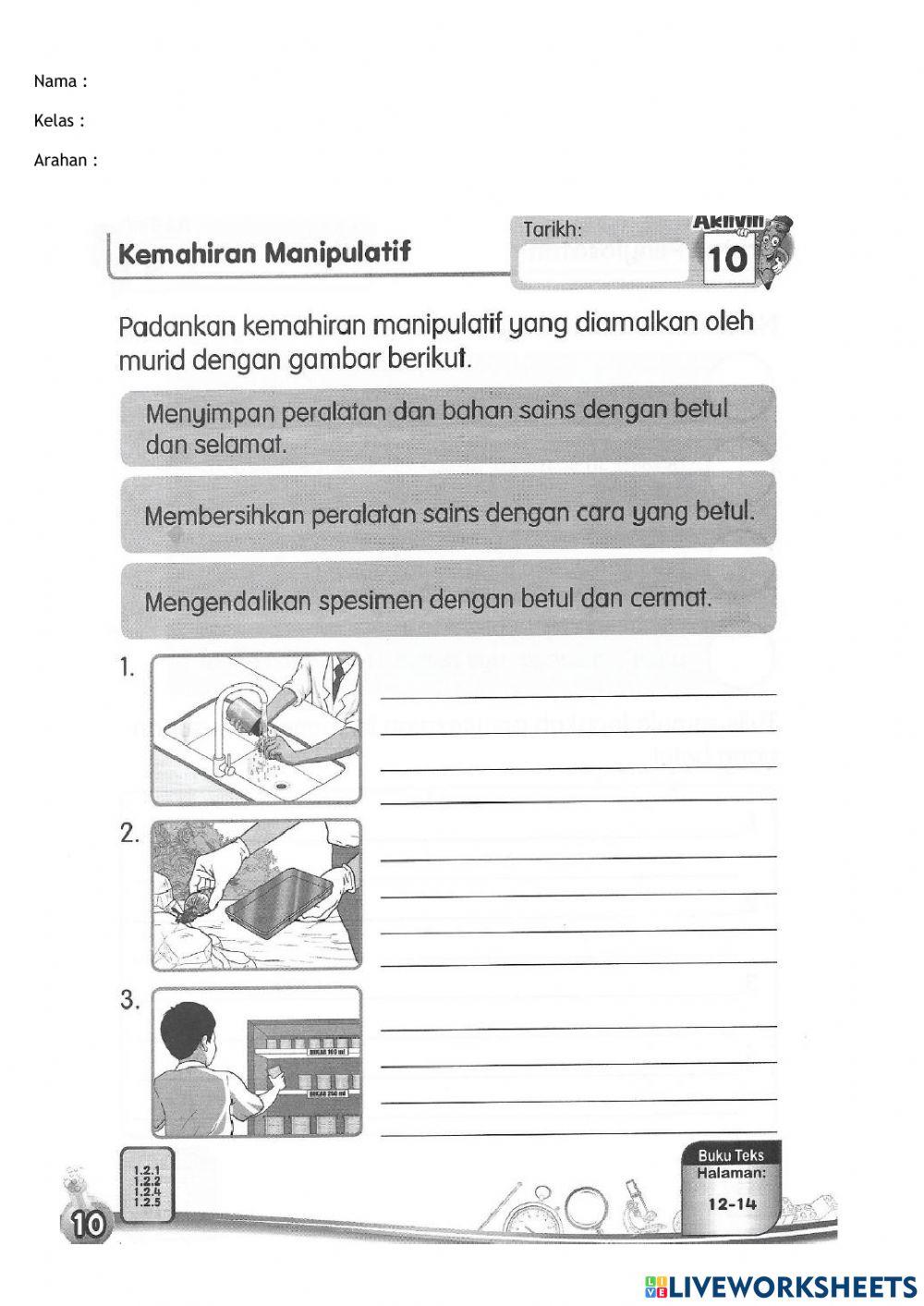 Kemahiran Manipulatif Tahun 2