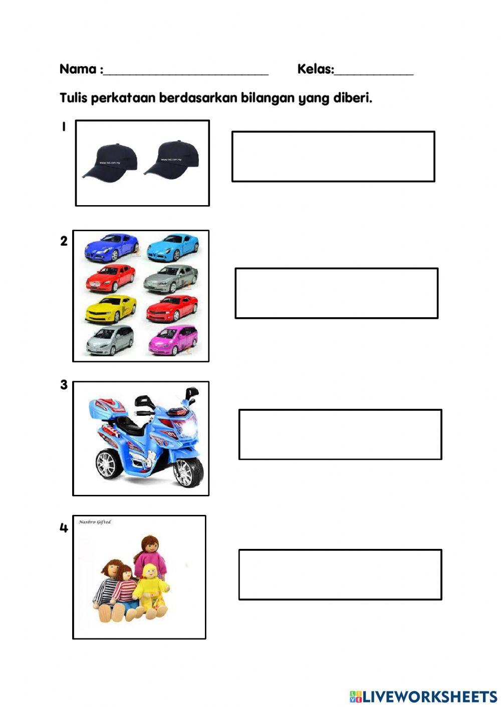 Nombor dalam perkataan