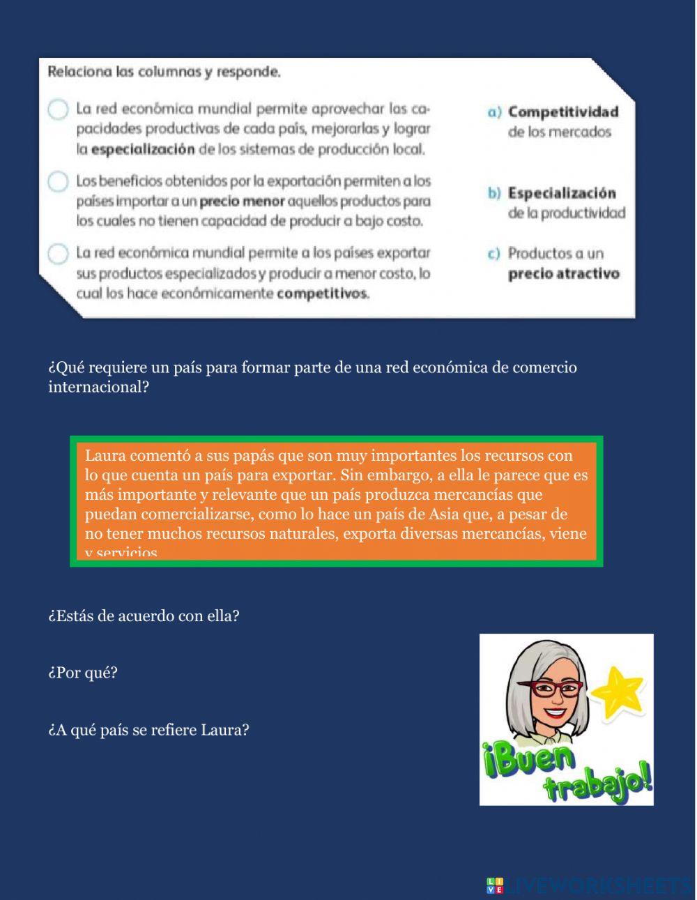 El comercio internacional