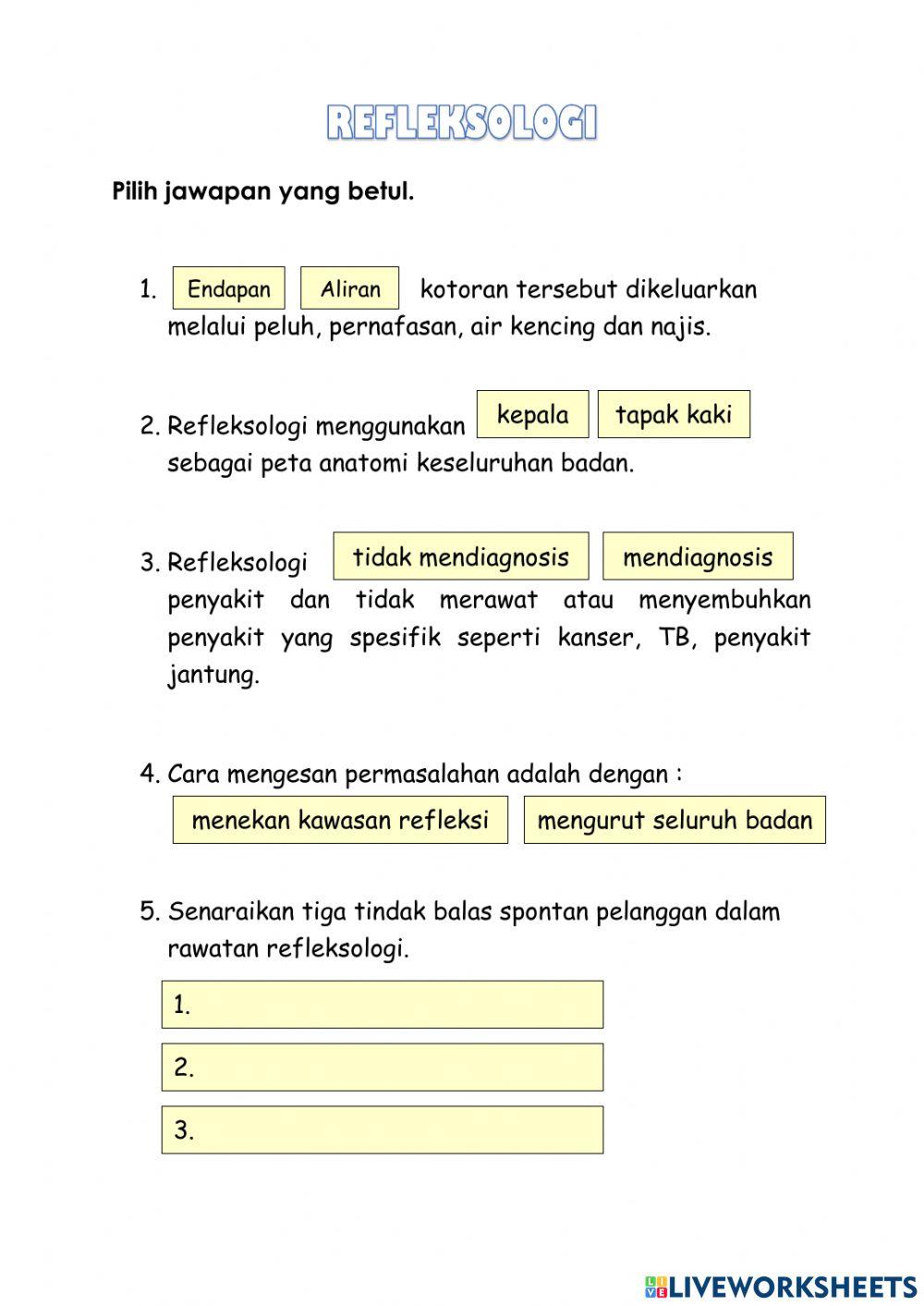 Pengenalan refleksologi