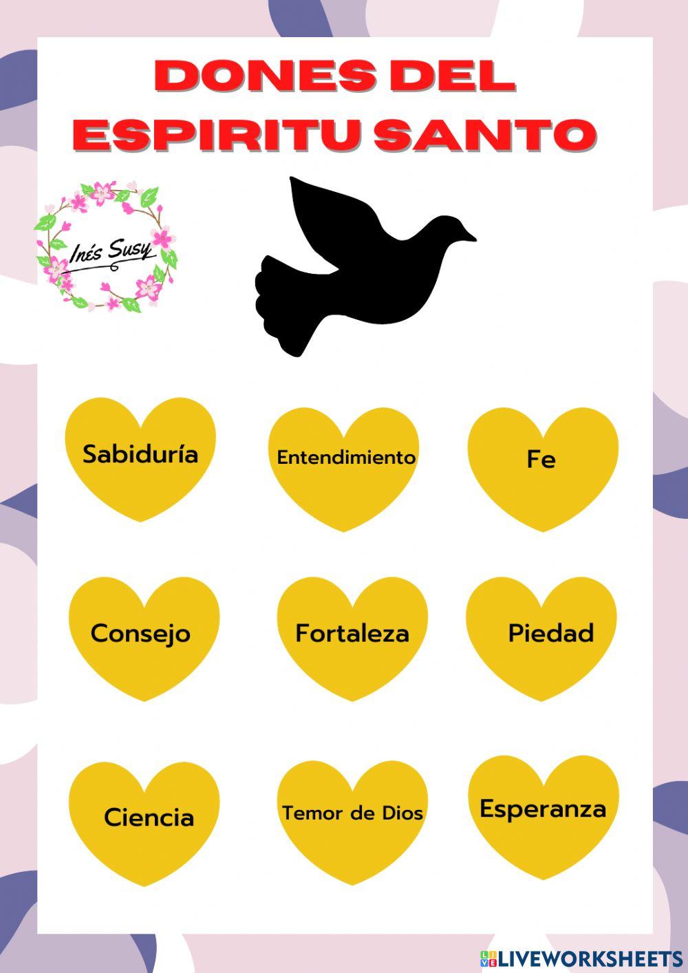 dones del espiritu santo