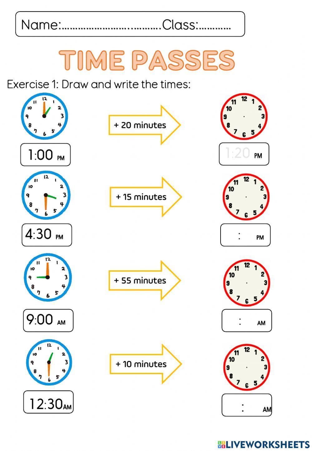Mathematics Time Passes