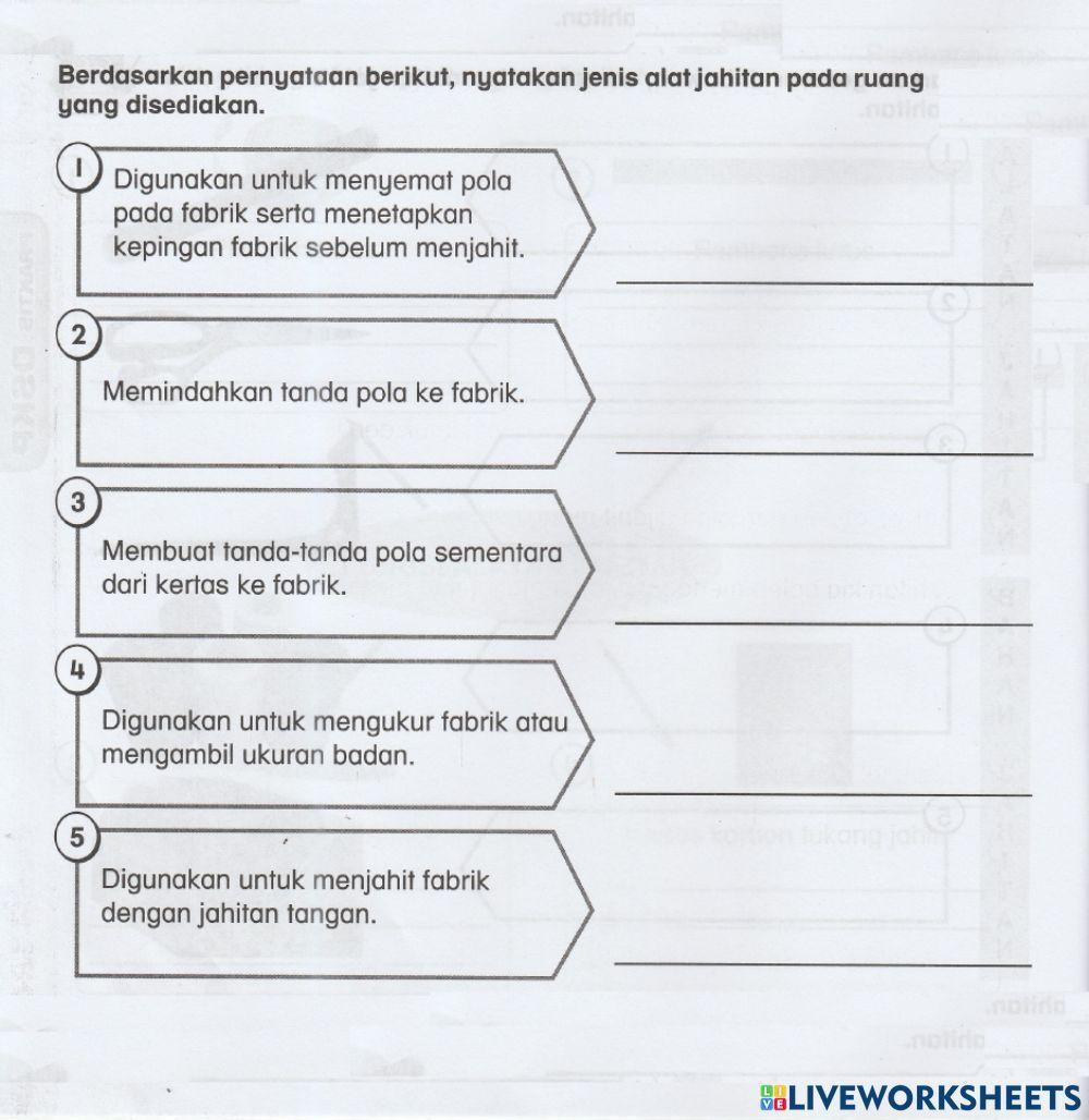 RBT T5  - Unit 1 Teknologi Rumah Tangga
