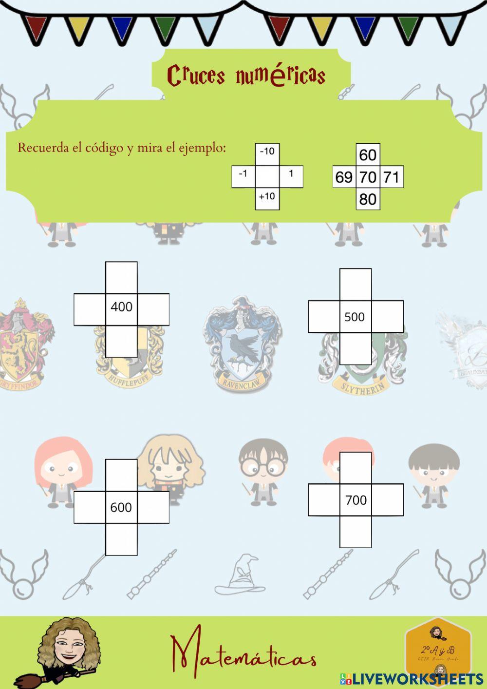 Cruce numéricas (VI)