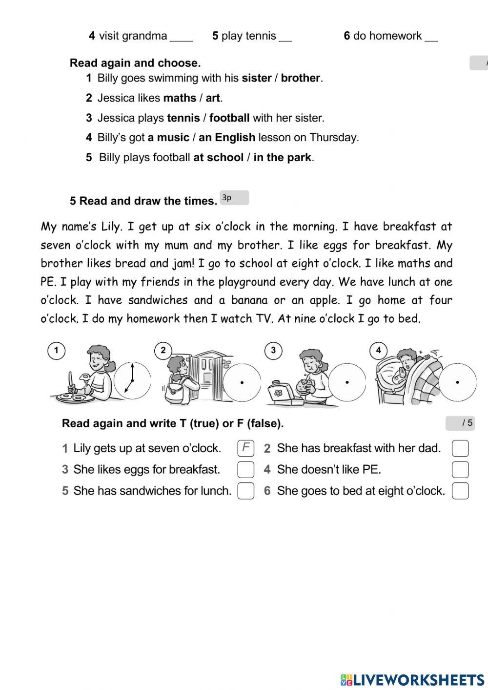 What are our routines?