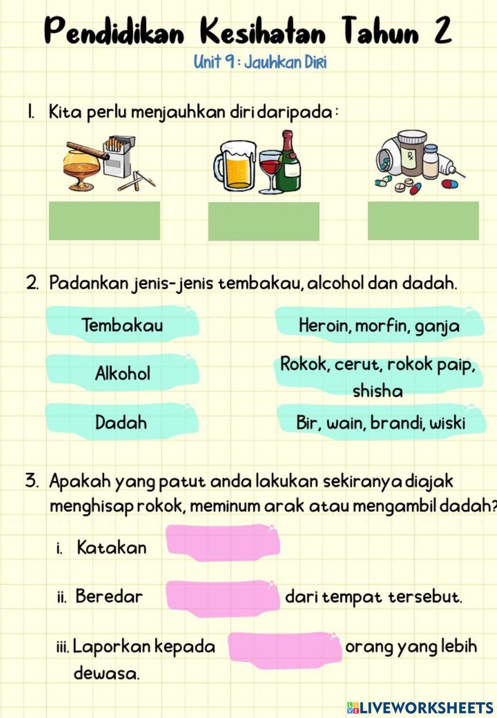 Unit 9: jauhkan diri