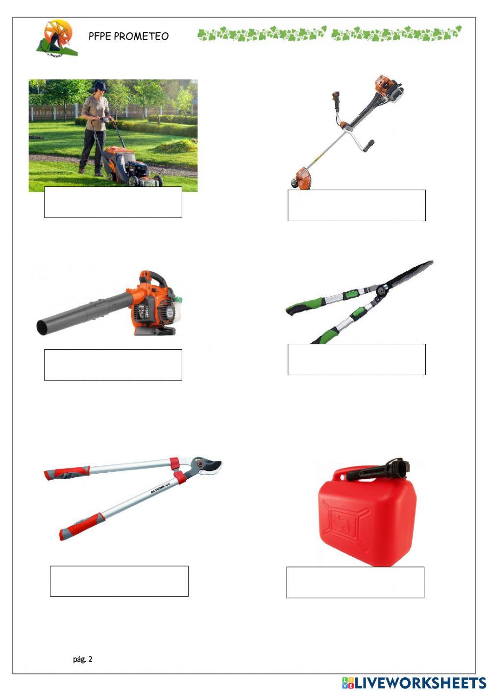 Identificar herramientas