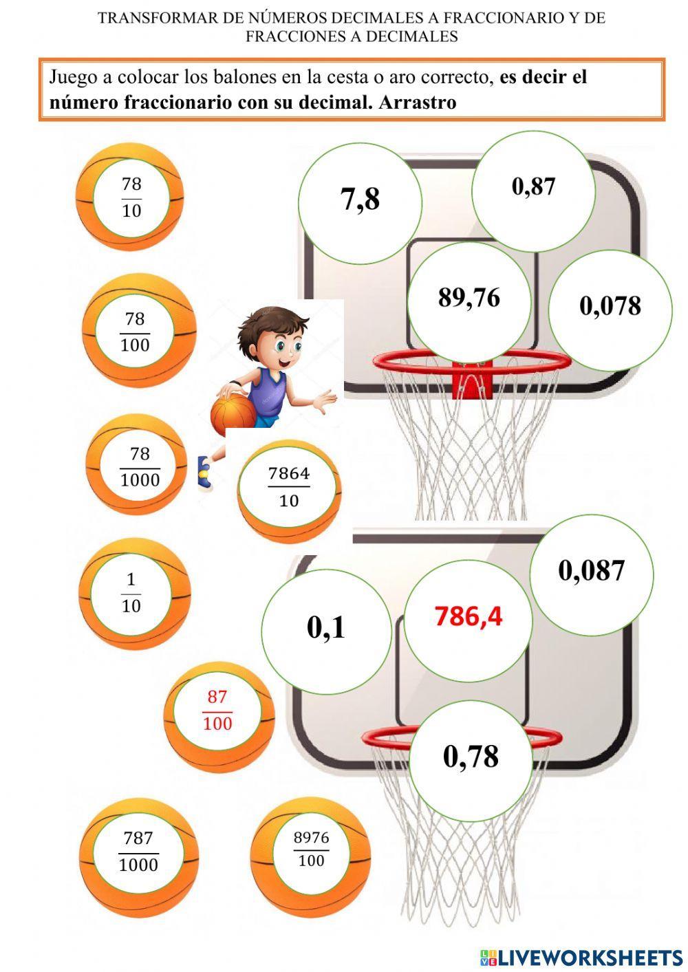 Actividades para matematica