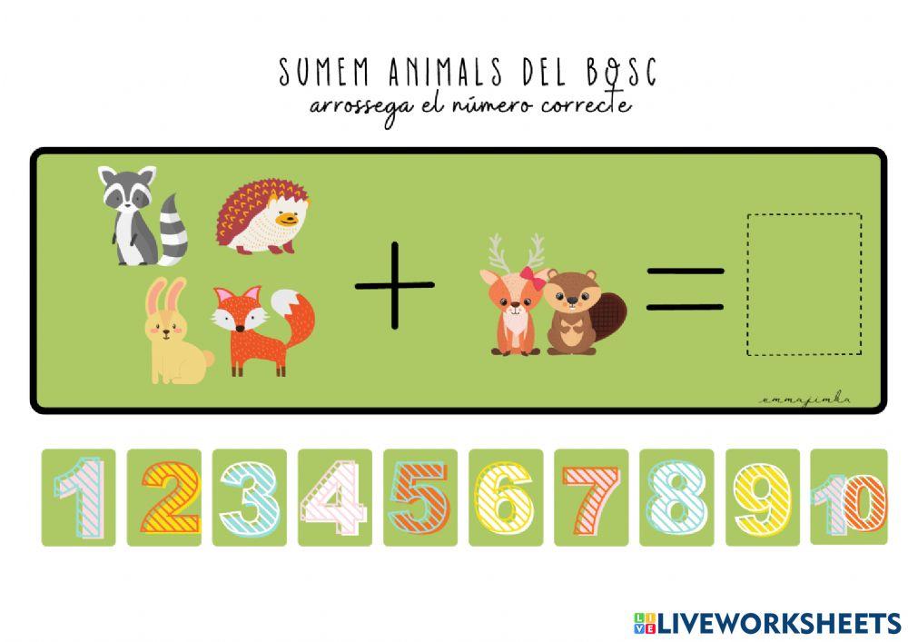 Sumes d'animals