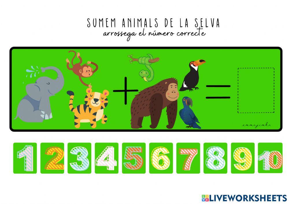 Sumes d'animals