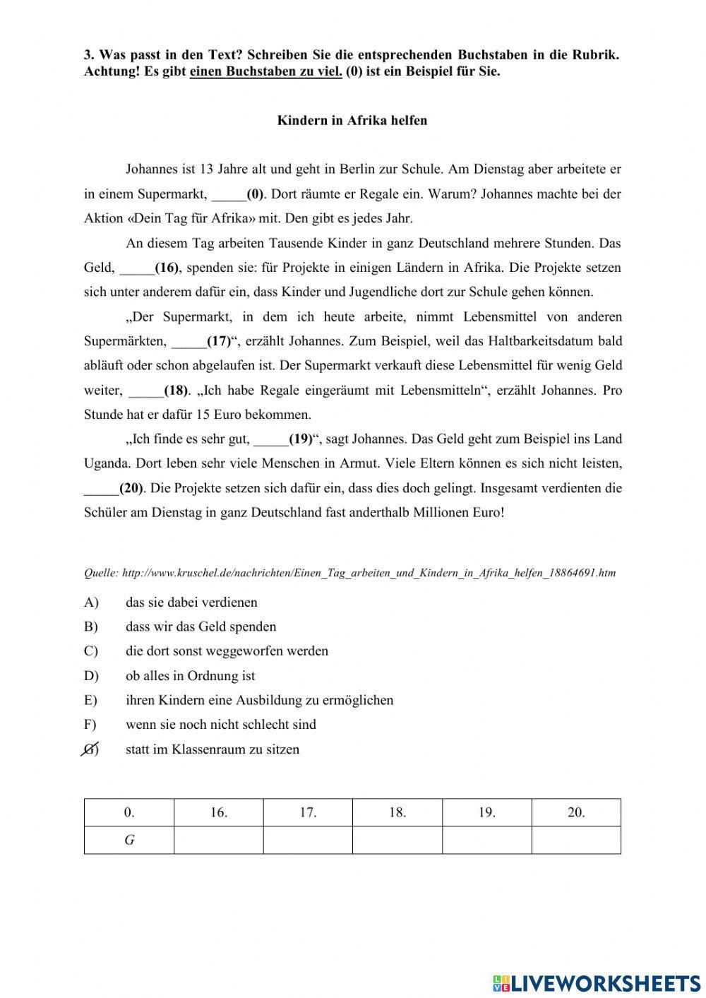 Abitur Grammatik 2019