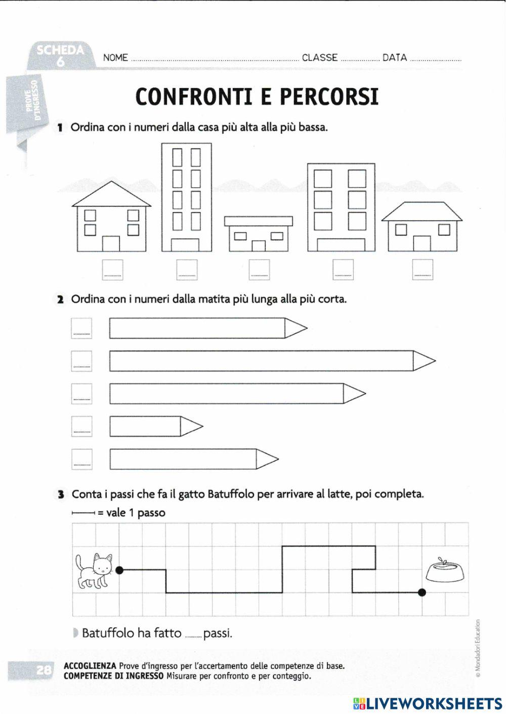 Confronti e percorsi