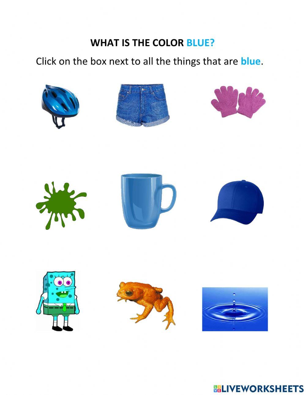 What is the Color Blue?