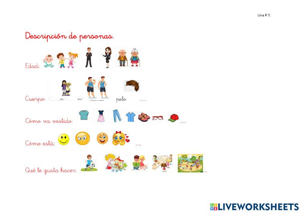 Descripción de personas