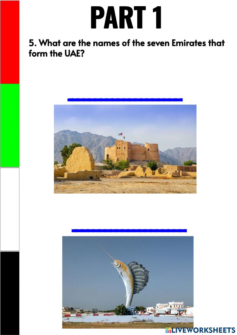 2nd Grade UAE Social Studies Term 2 (Part 1)