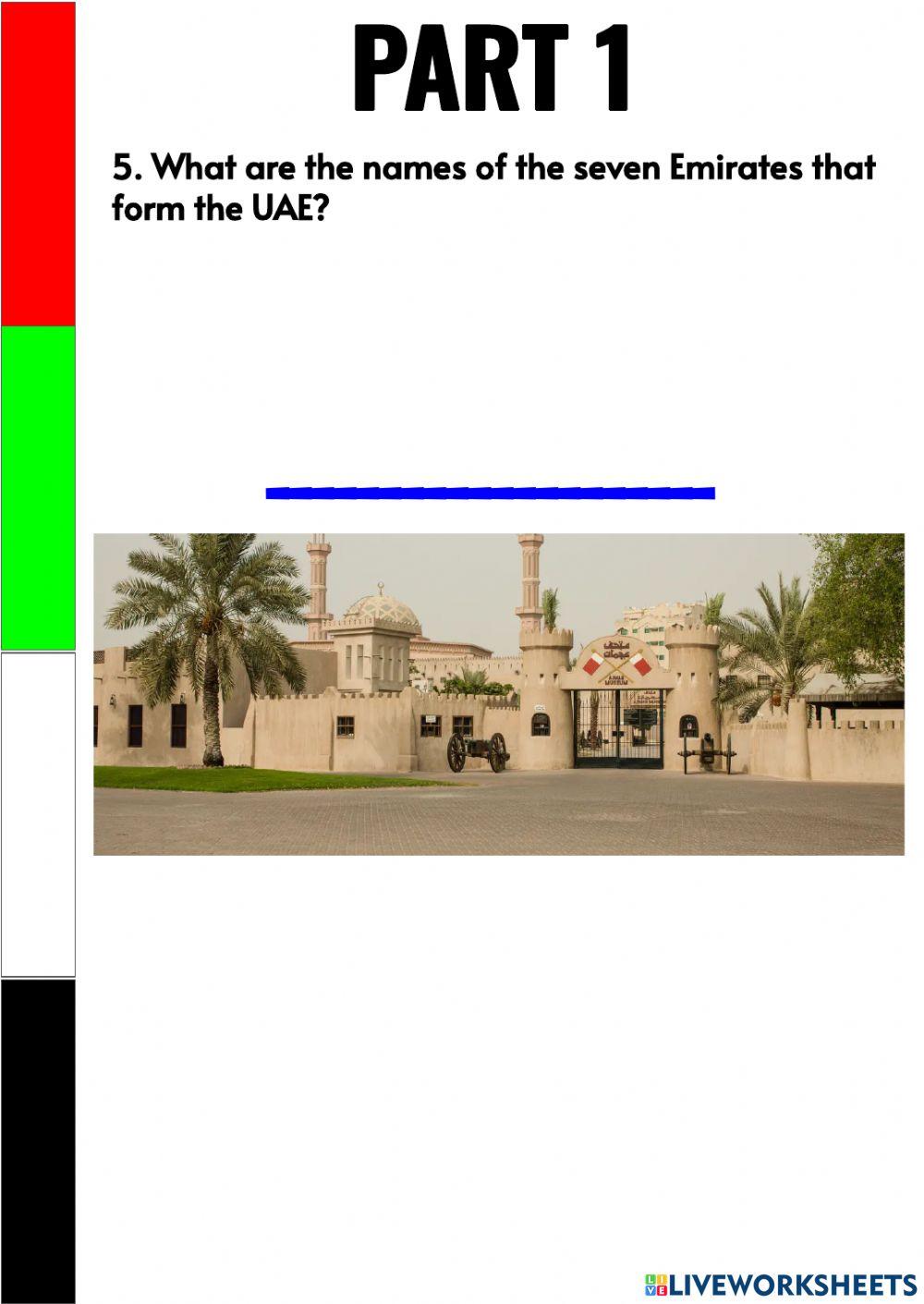 2nd Grade UAE Social Studies Term 2 (Part 1)