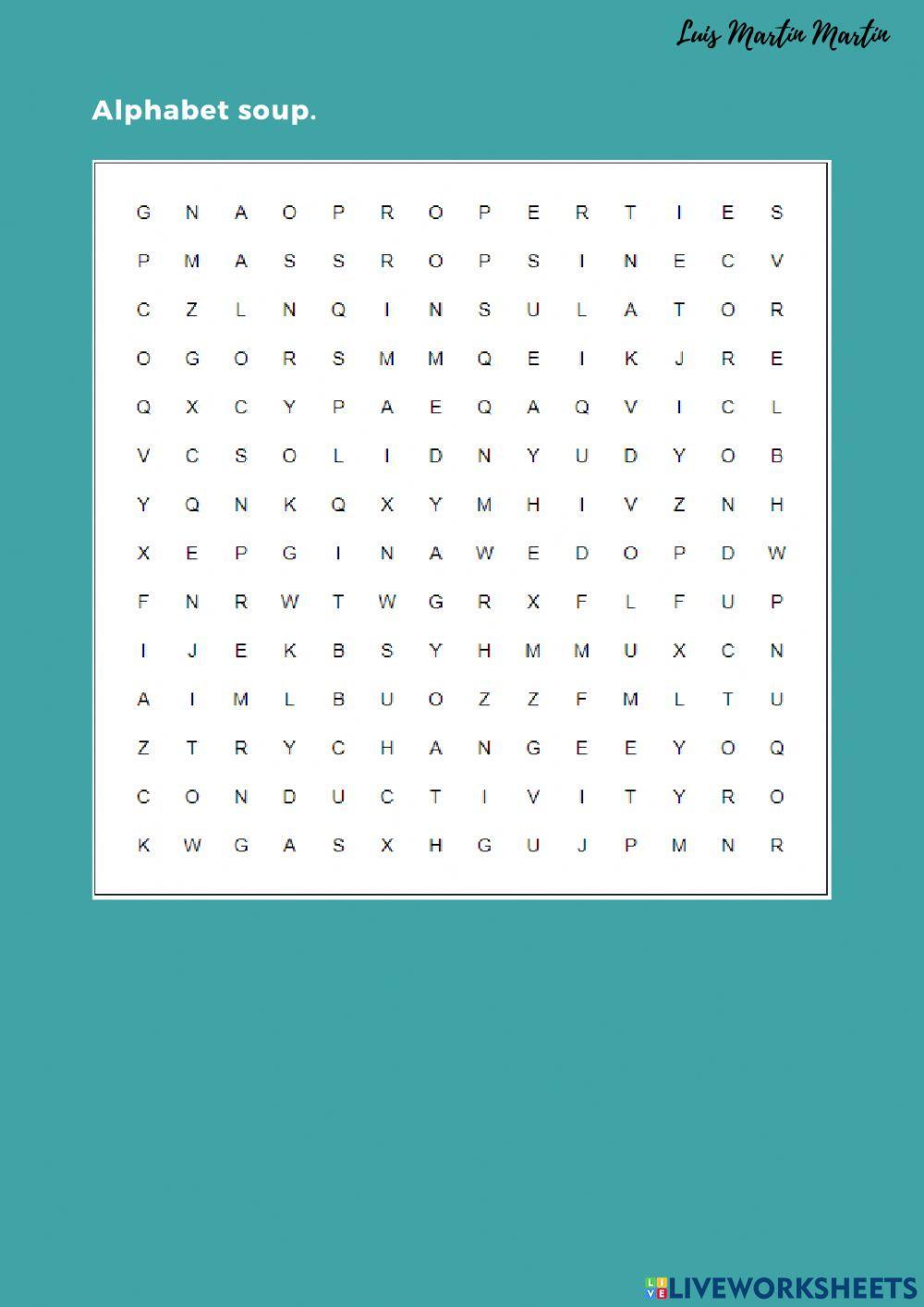 Properties of materials