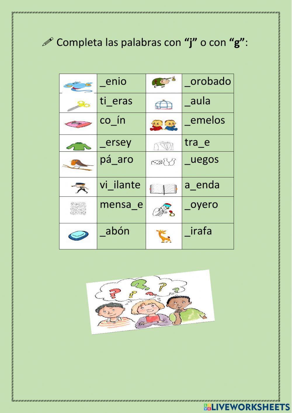 Sonido j Sonido j