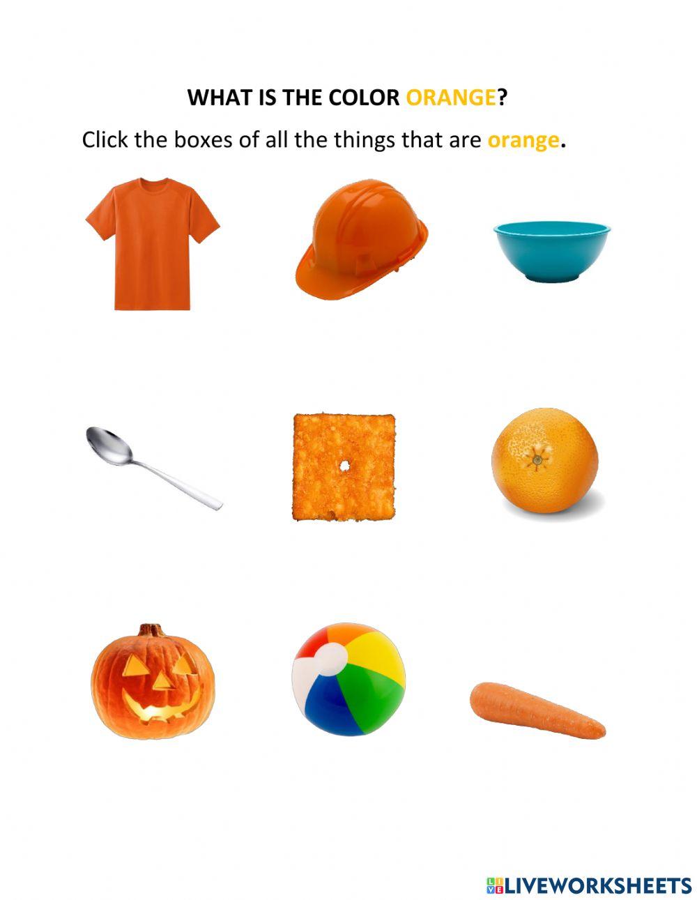 What is the Color Orange?