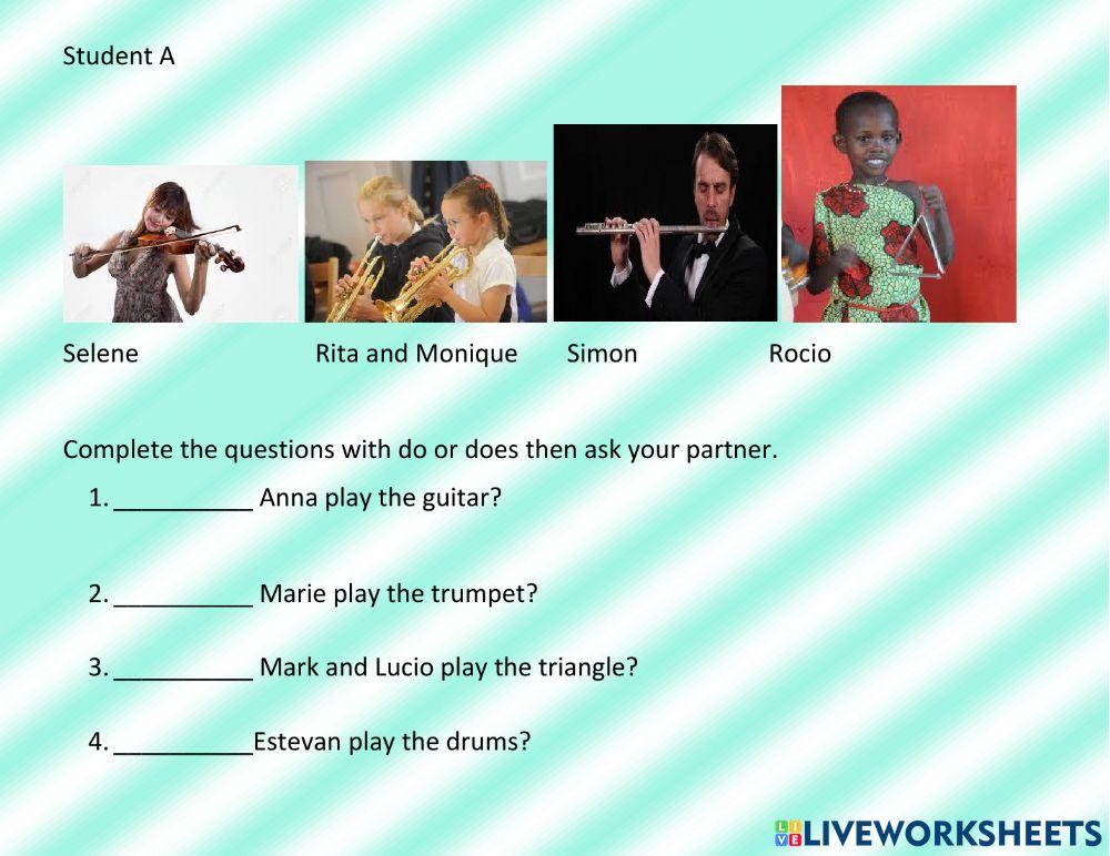 Do does instruments b