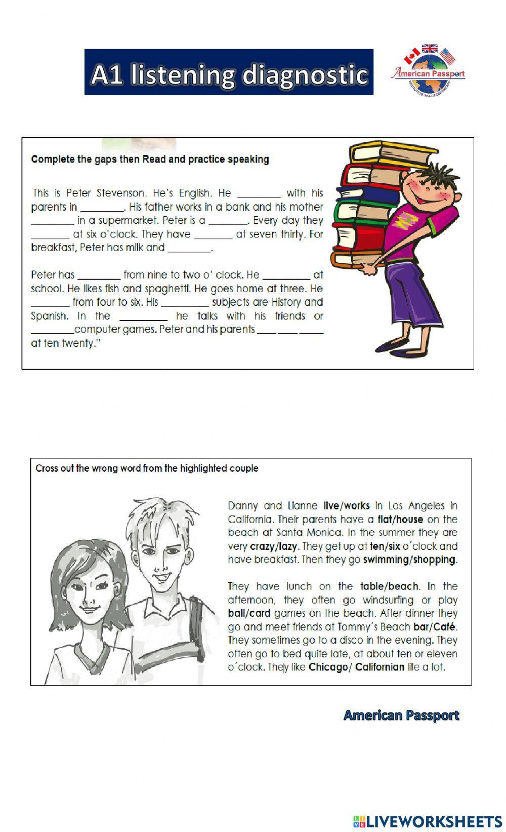 LISTENING Americanpassport