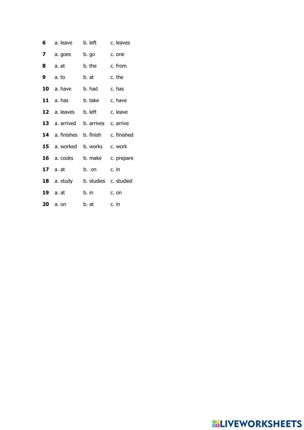 Reading: fill in the gaps exercise
