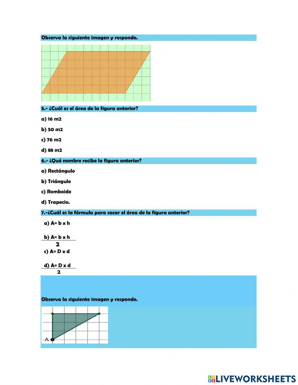 Matematicas segundo trimestre 5to grado