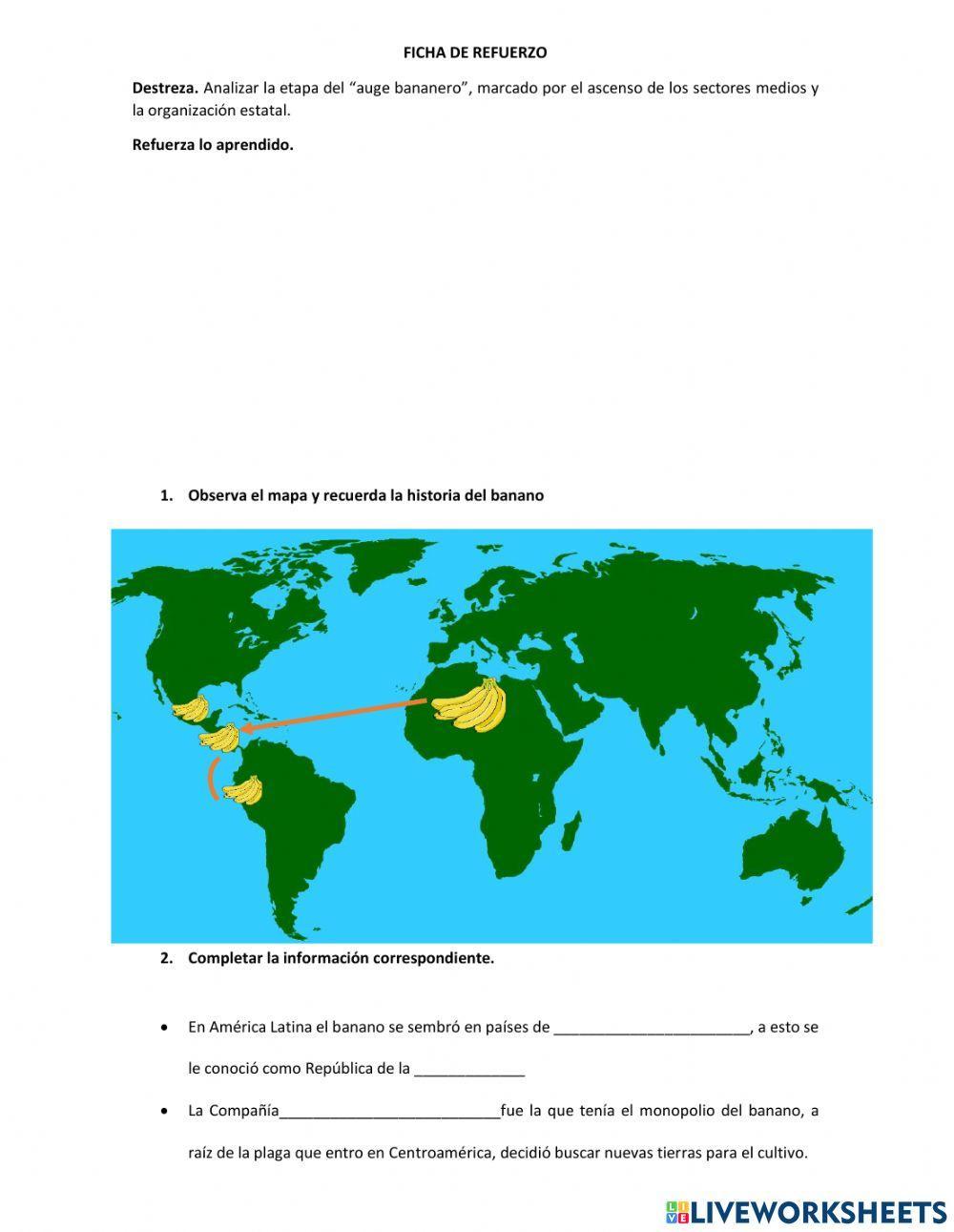 El auge bananero ecuador