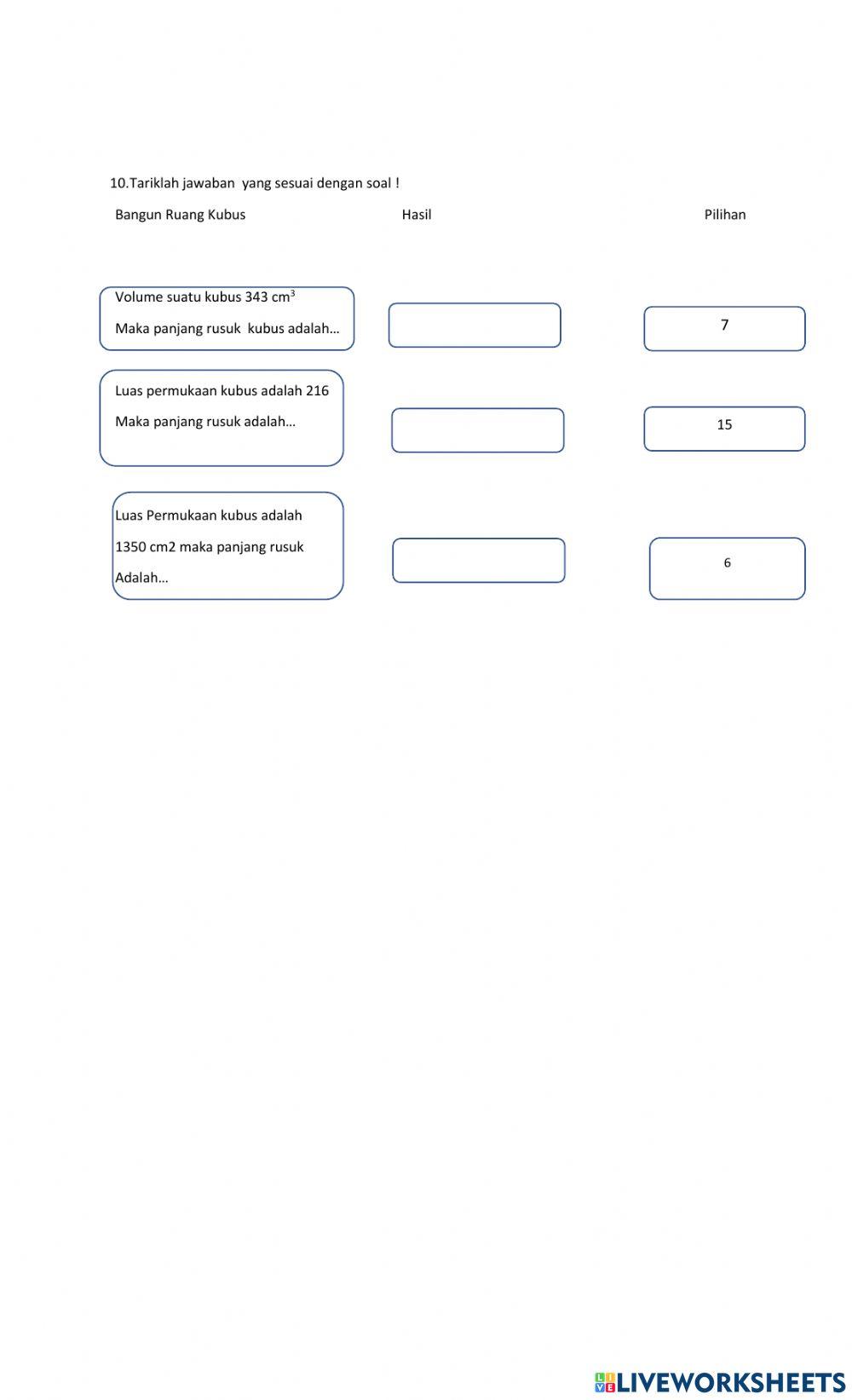 Bangun ruang sisi datar