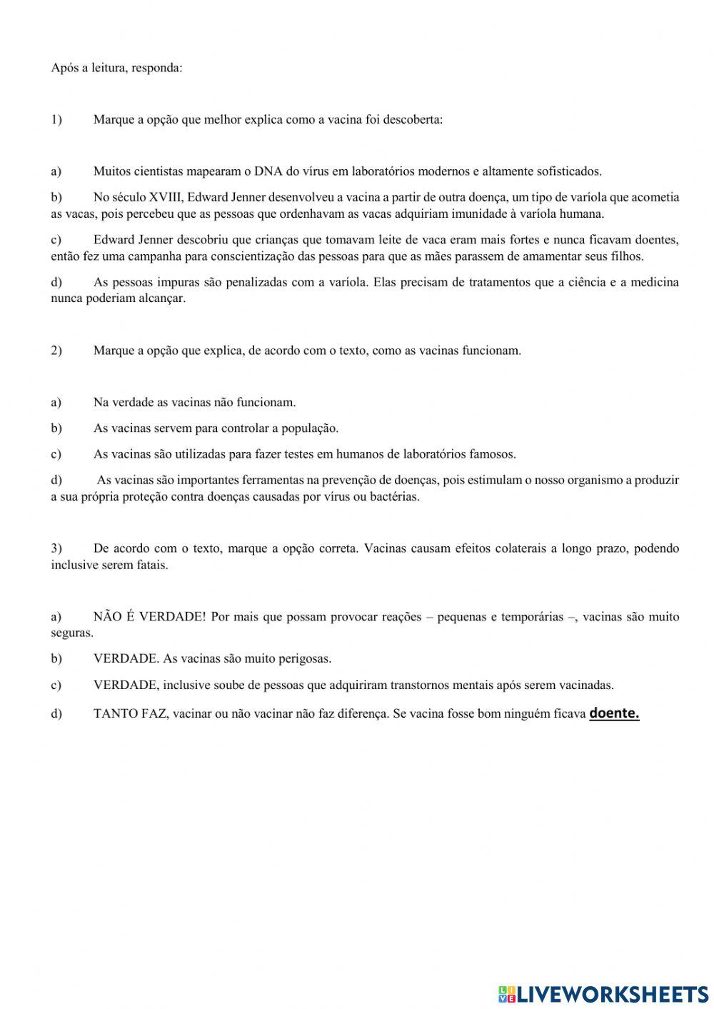 Como surgiram as vacinas?