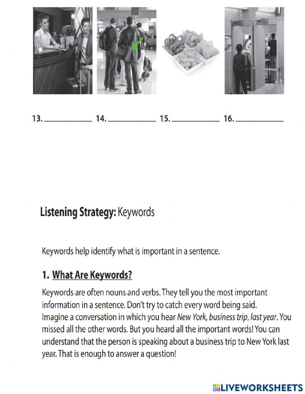 UNIT 2. TRAVEL DEVELOPING TOEIC SKILLS. 