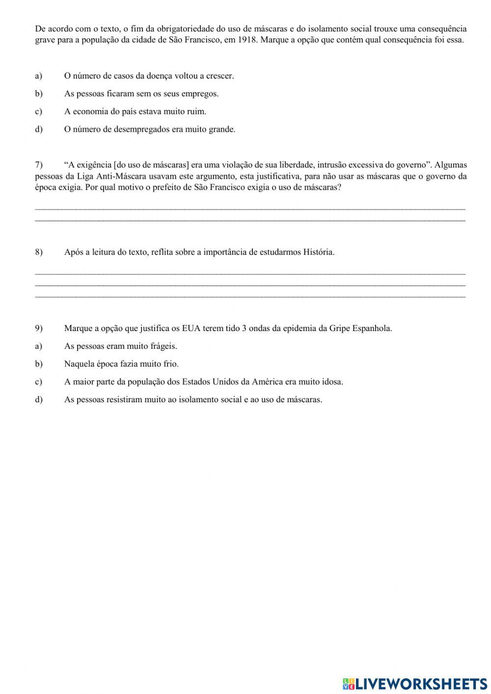 A ‘Liga Anti-Máscara na gripe espanhola