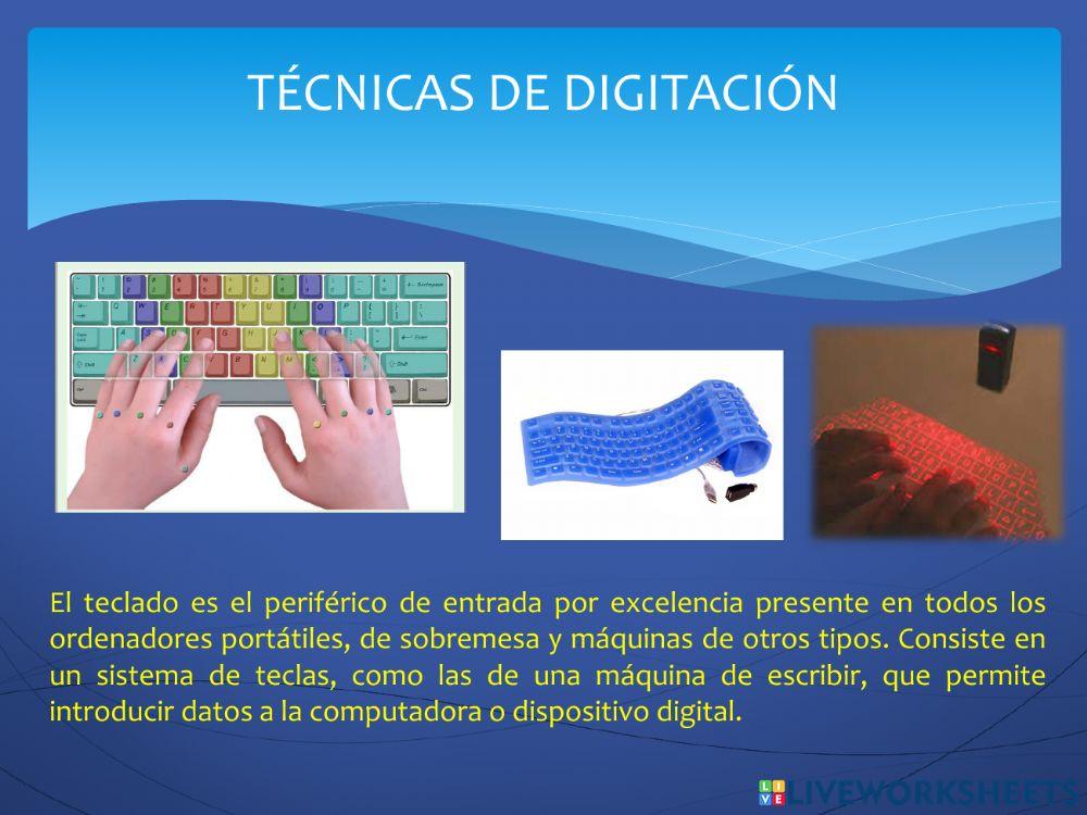 Técnicas de digitación