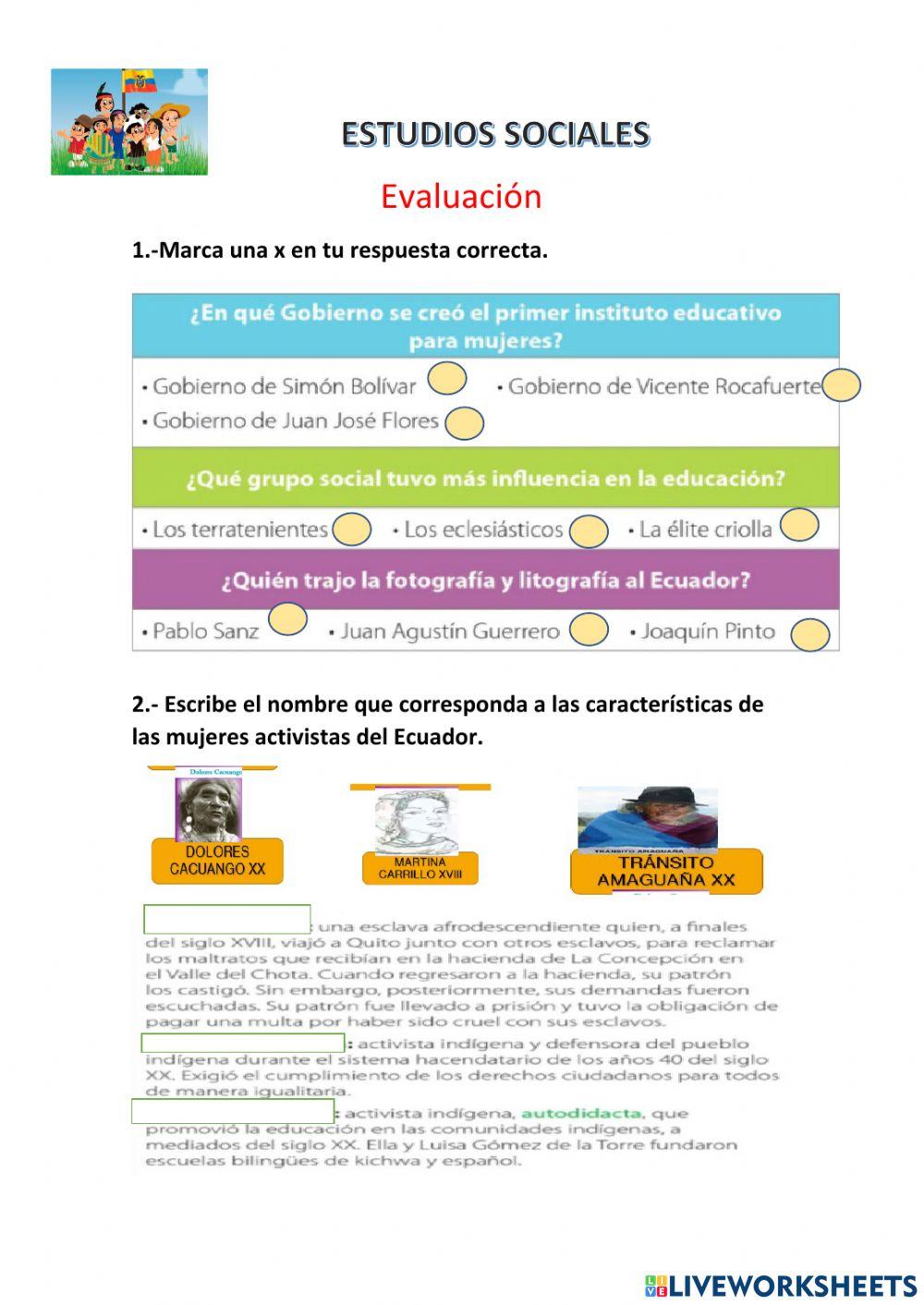 Inicios de la república