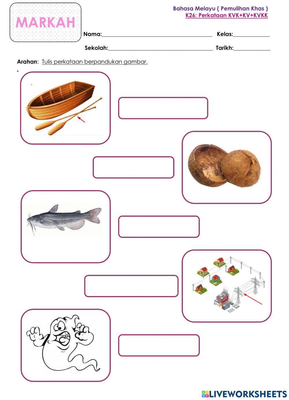 Kemahiran 26: Perkataan KVK+KV+KVKK