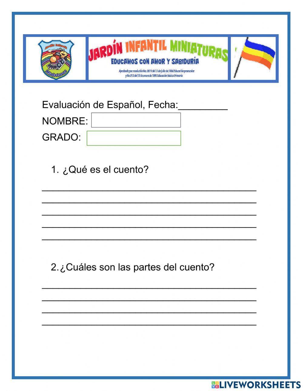 Cuento, fábula, historieta