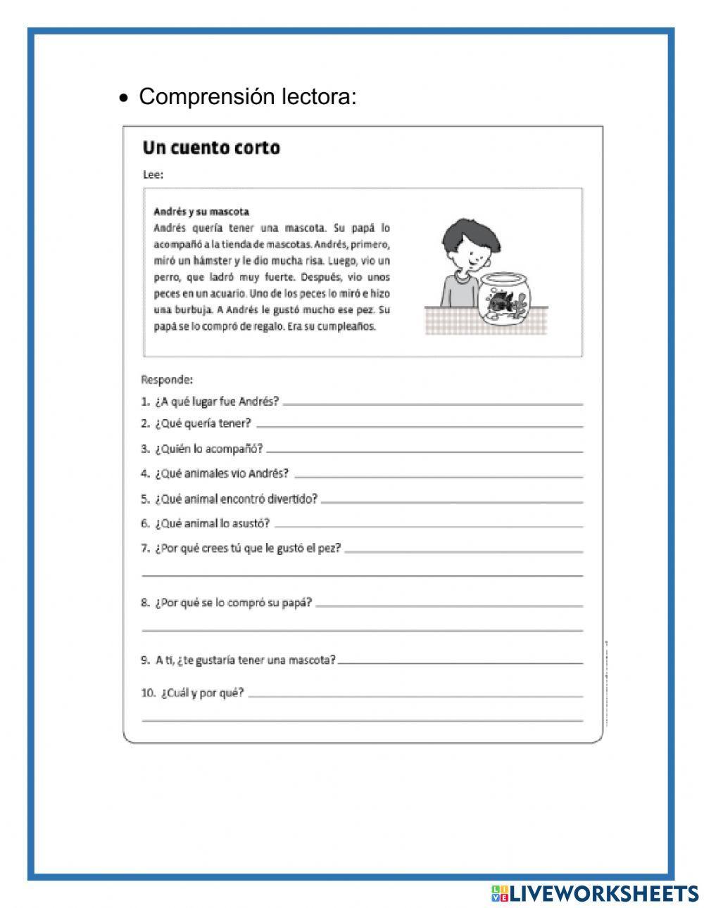 Cuento, fábula, historieta