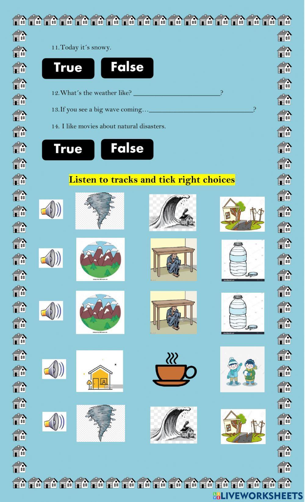 Extreme weather -Natural disasters