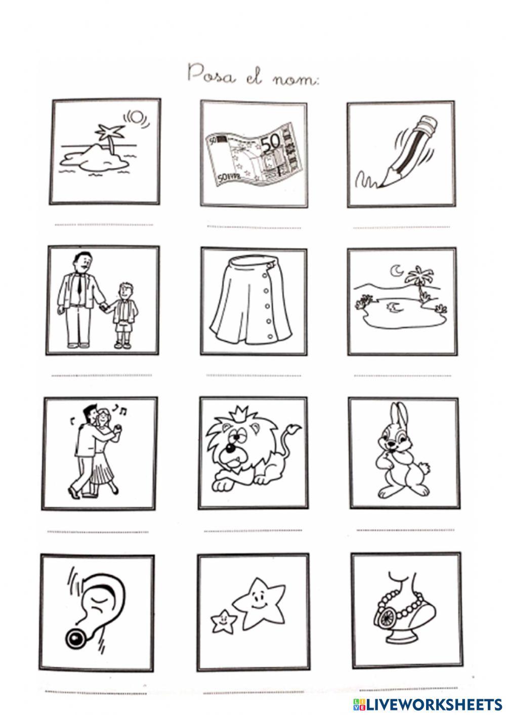 Dígraf LL posa el nom