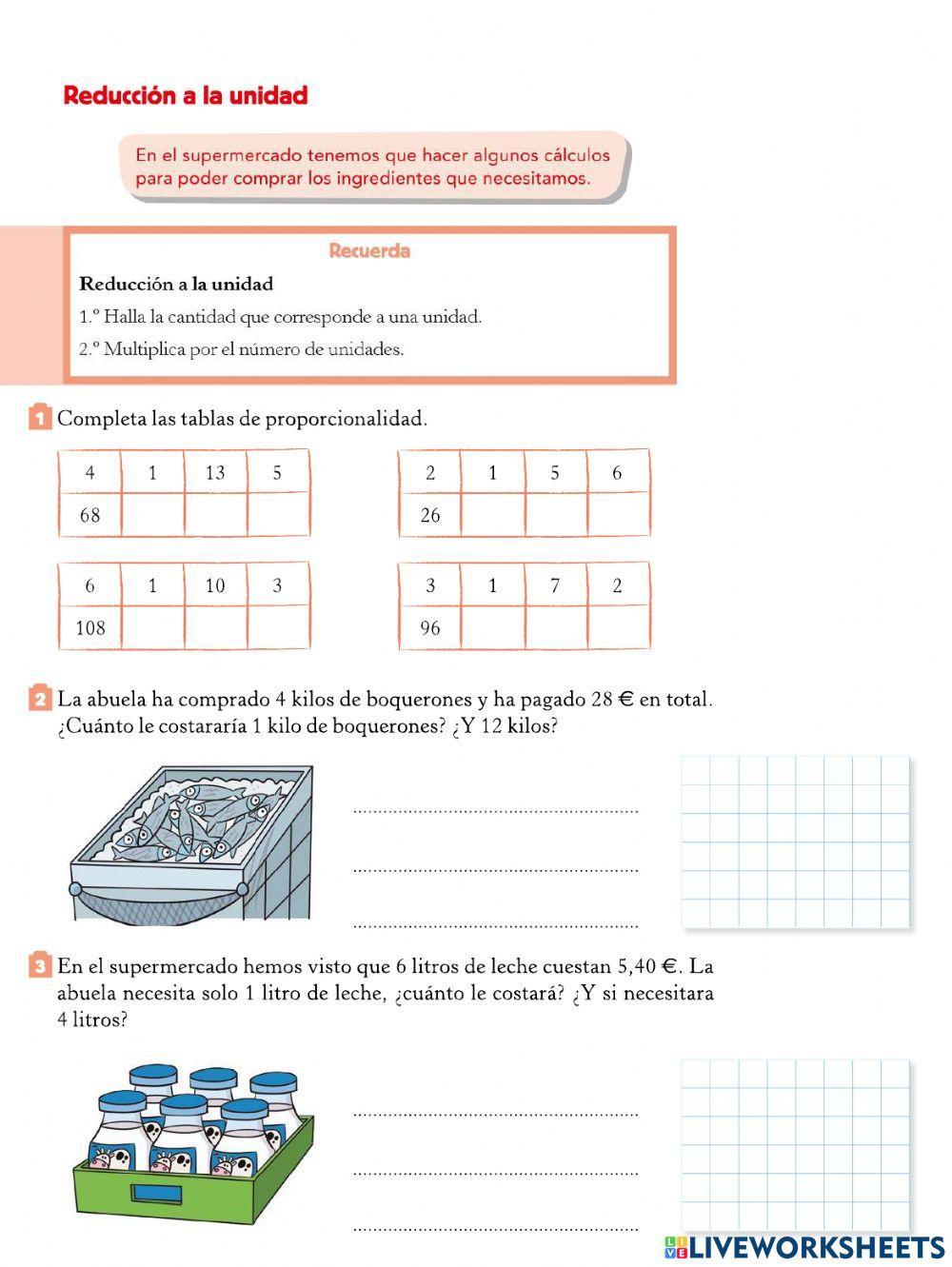 Reducción a la unidad