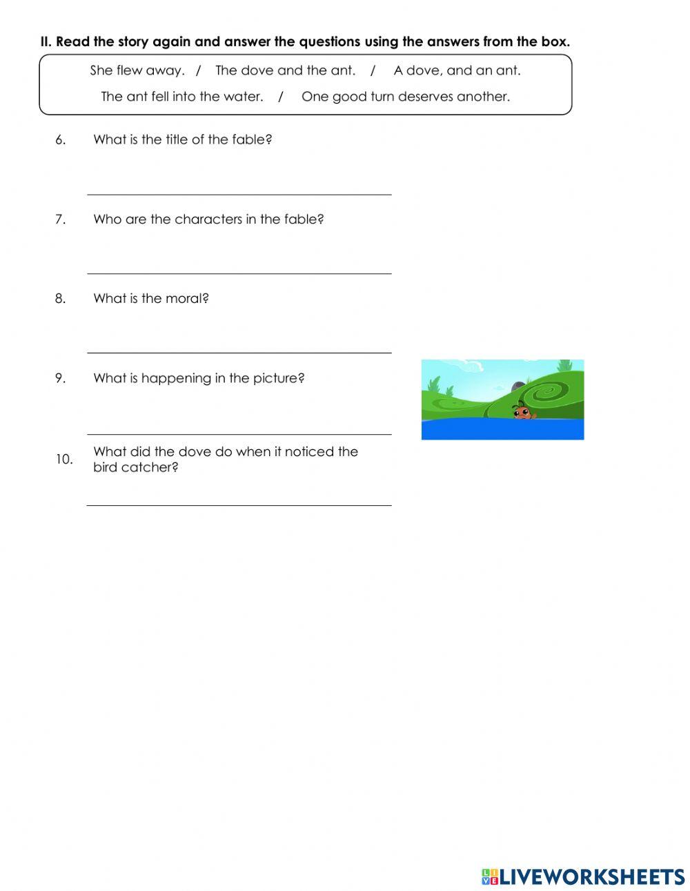 February Quiz - Third Grade - Tercer Grado