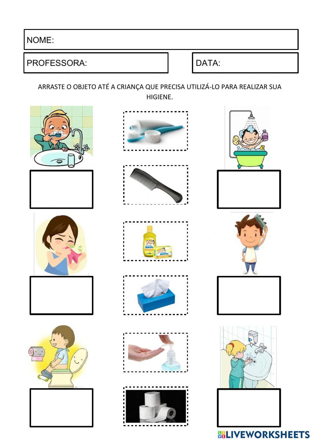 Objetos de higiene Objetos de higiene