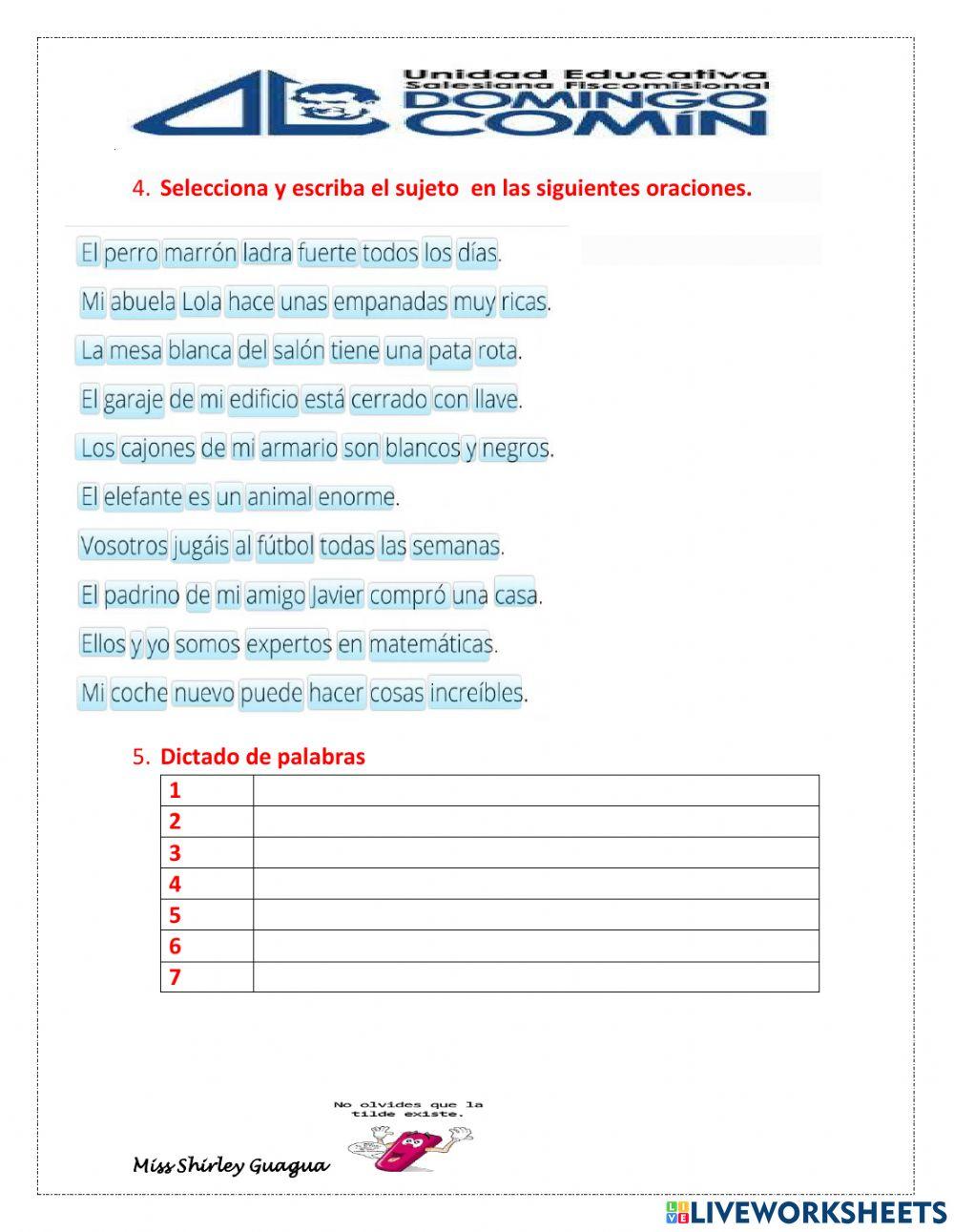 Repaso de contenidos dos