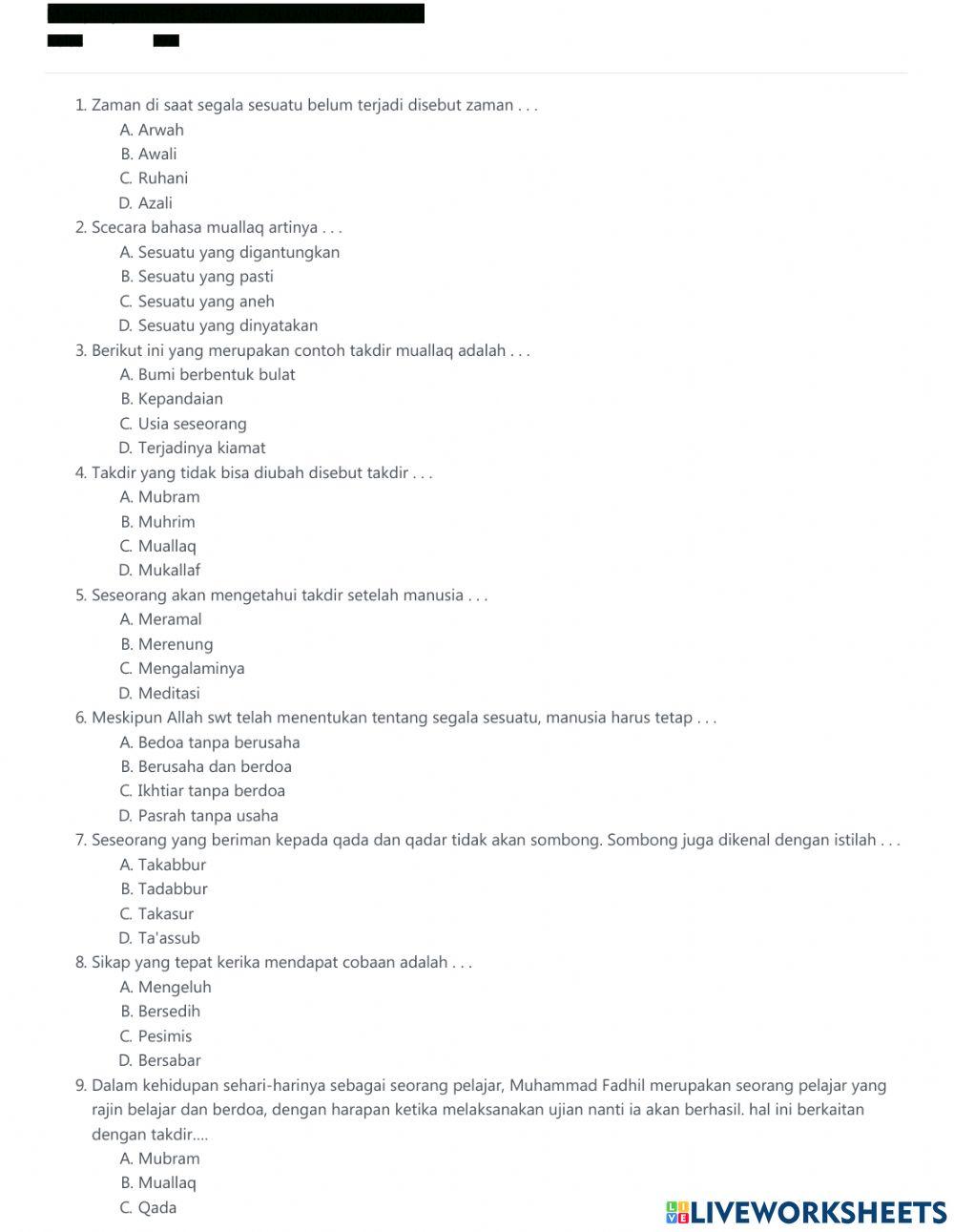 Pts genap - 2020-2021 kelas 9