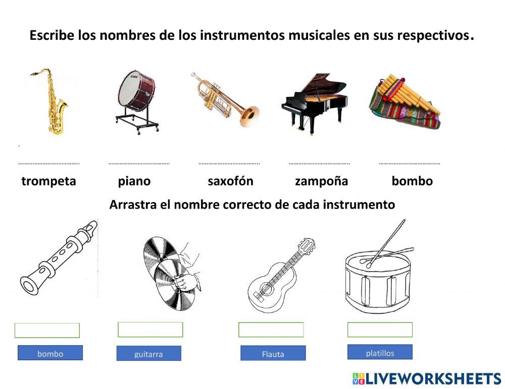 Instrumentos musicales