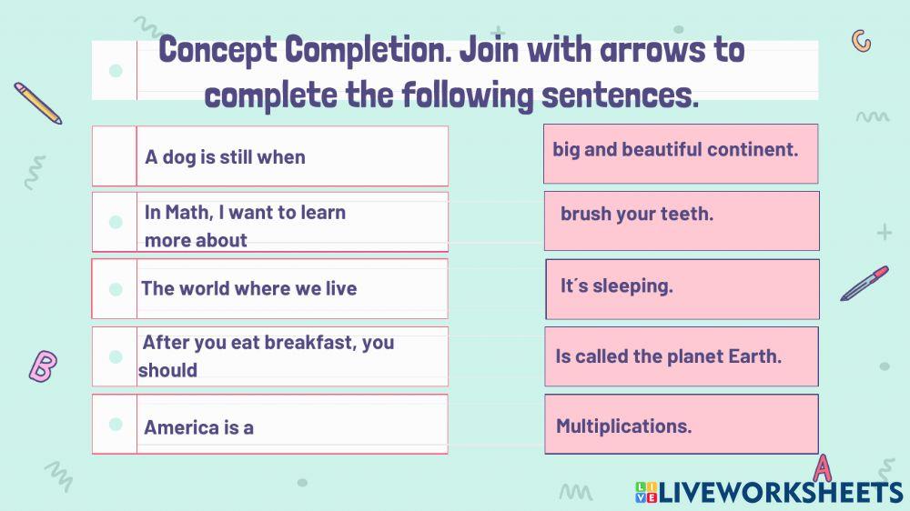 Concept completion 25