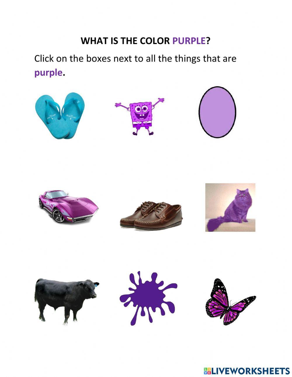 What is the Color Purple? What is the Color Purple?