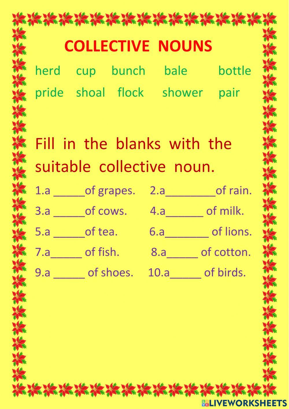 Collective nouns
