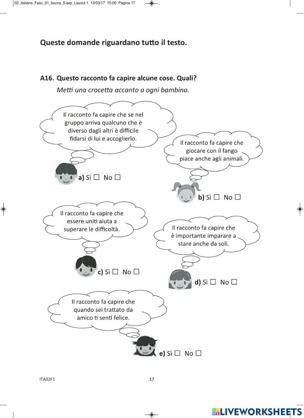 Prova Invalsi 2016-2017 II parte